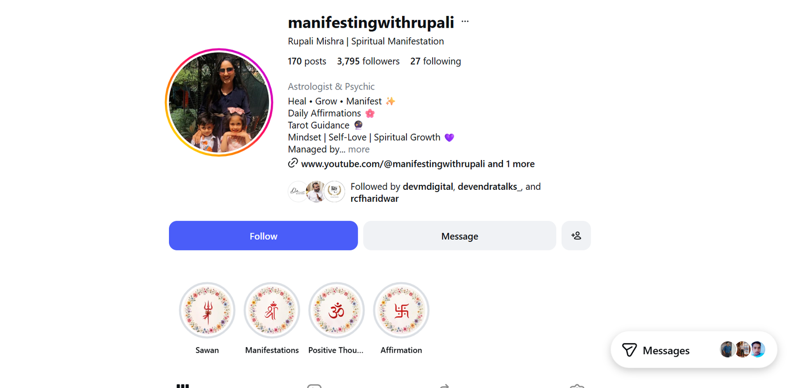 Manifesting With Rupali
